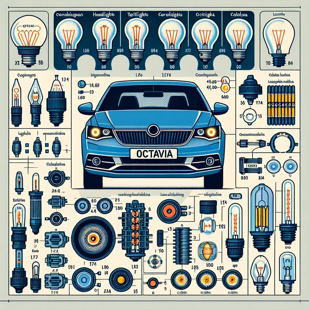 Jaké žárovky do Octavie? Průvodce výběrem 2 Jaké typy žárovek zvolit