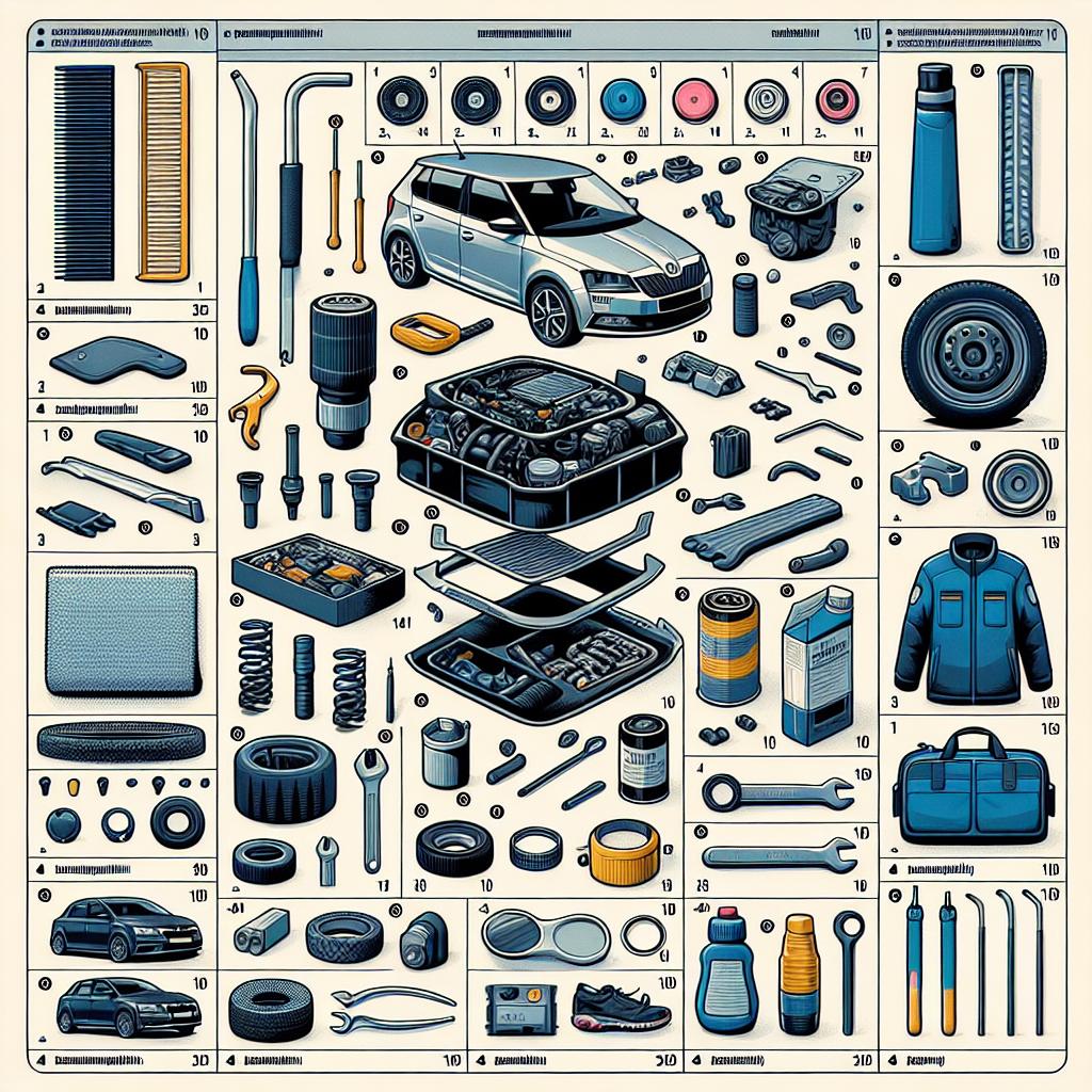 Klíčové výměny komponentů Fabia