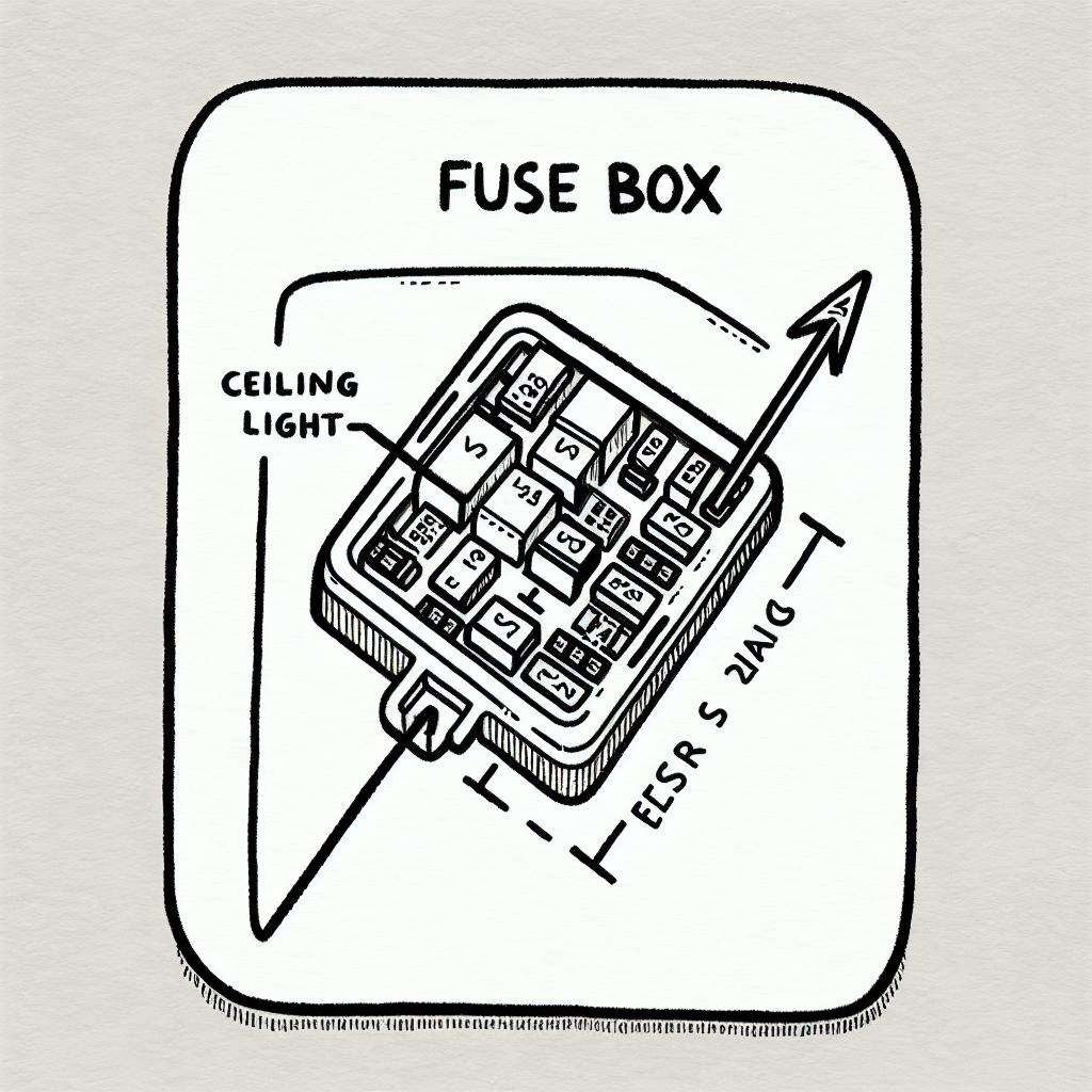 Pojistka na ⁣stropní světlo Fabia