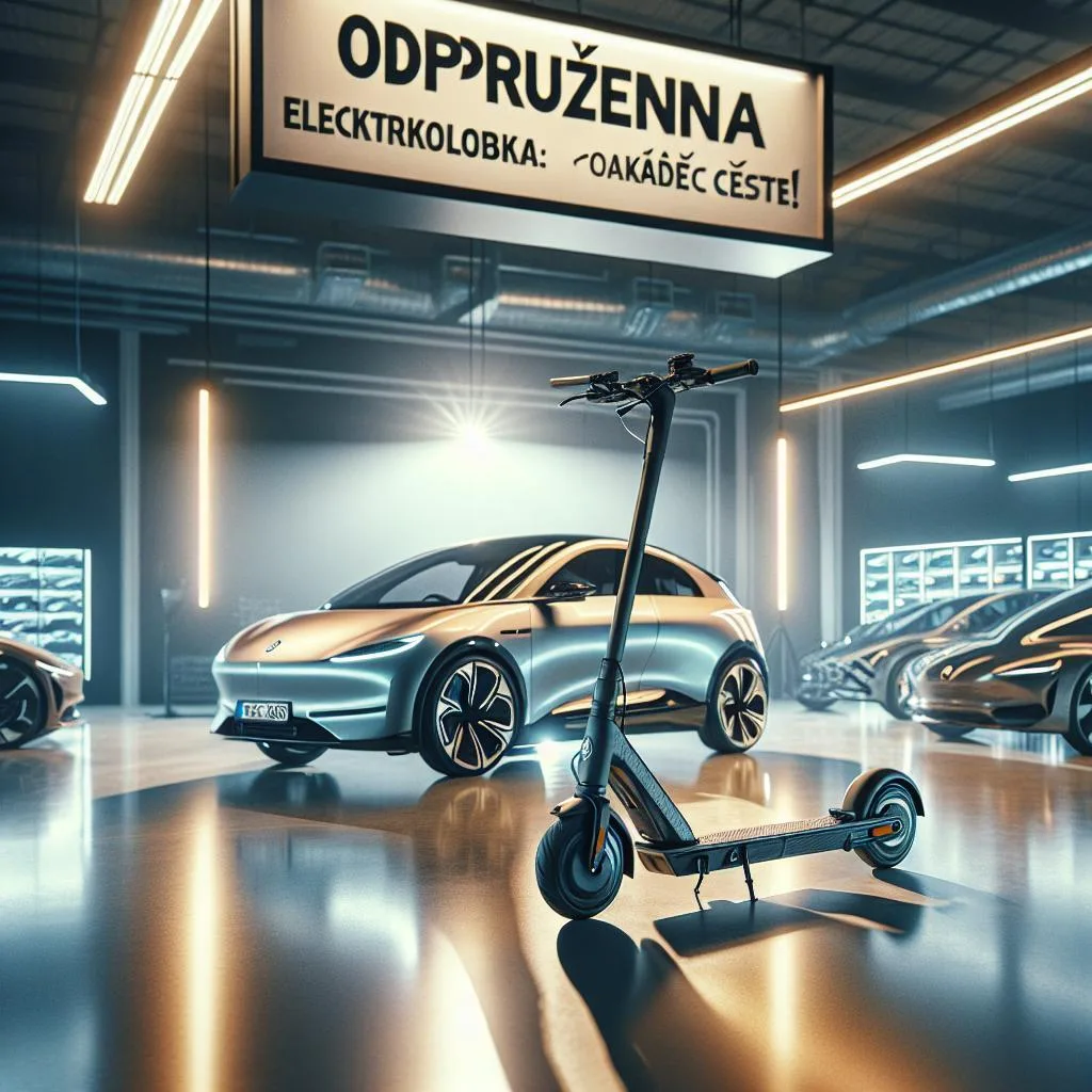 Odpružená elektrokoloběžka: Pohodlí na každé cestě!