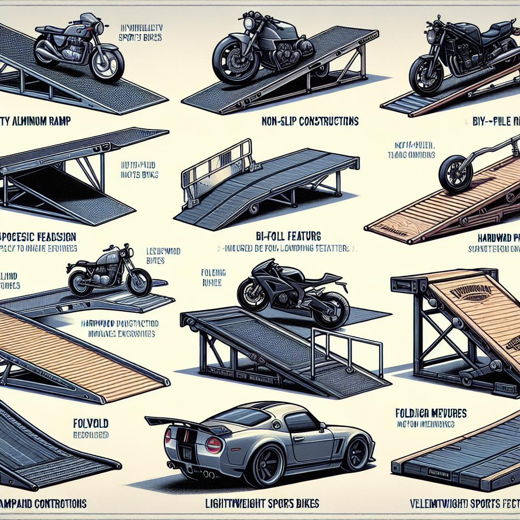10 nejlepších ramp pro bezpečné nakládání motorek