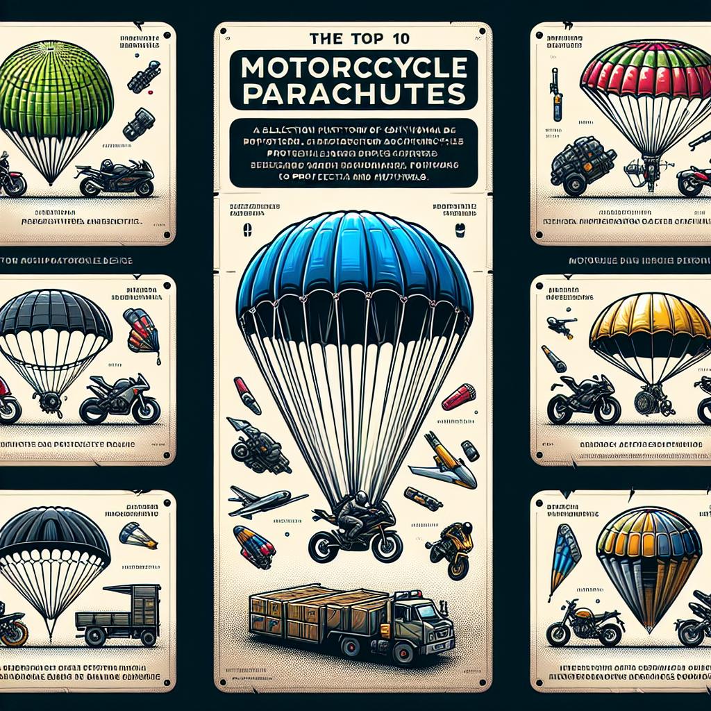 Top 10 padáků pro ochranu vaší motorky