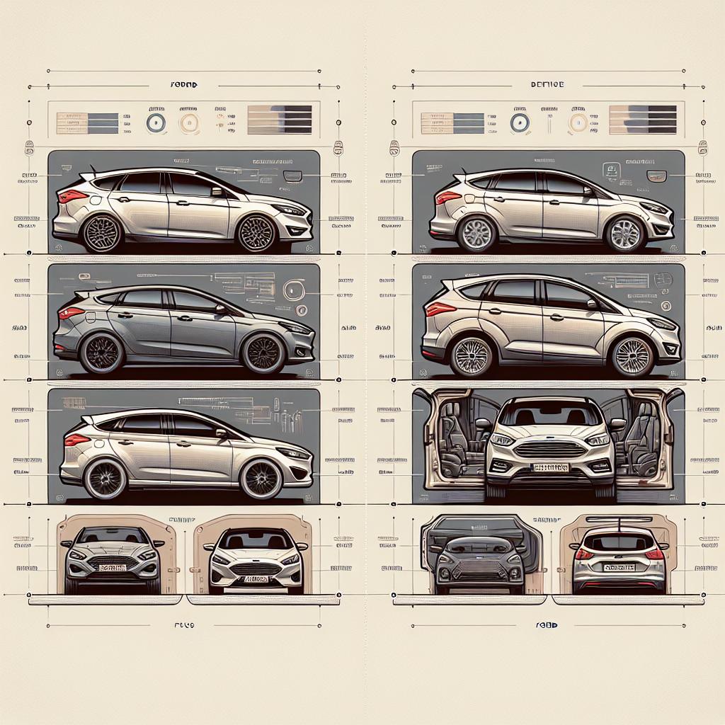 Ford Focus vs Ford C-Max: Klíčové rozdíly