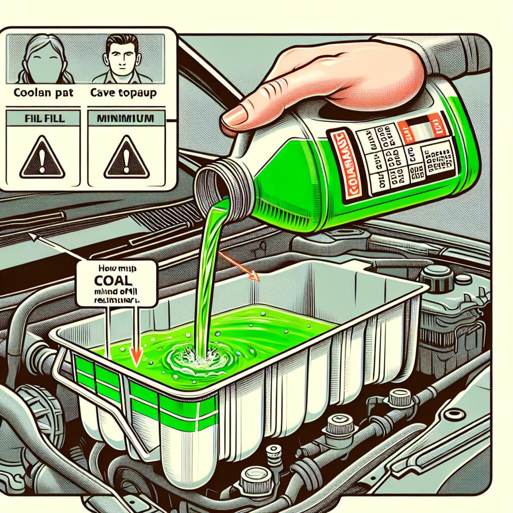 Doplnění nádržky chladící kapaliny: Kolik je potřeba? 2 Jak zjistit hladinu chladící kapaliny