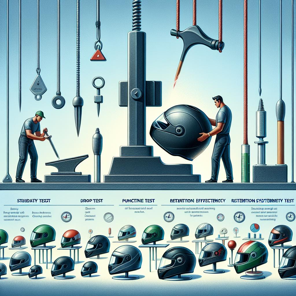 Bezpečnostní standardy: Klíčové testy kvalitních helem