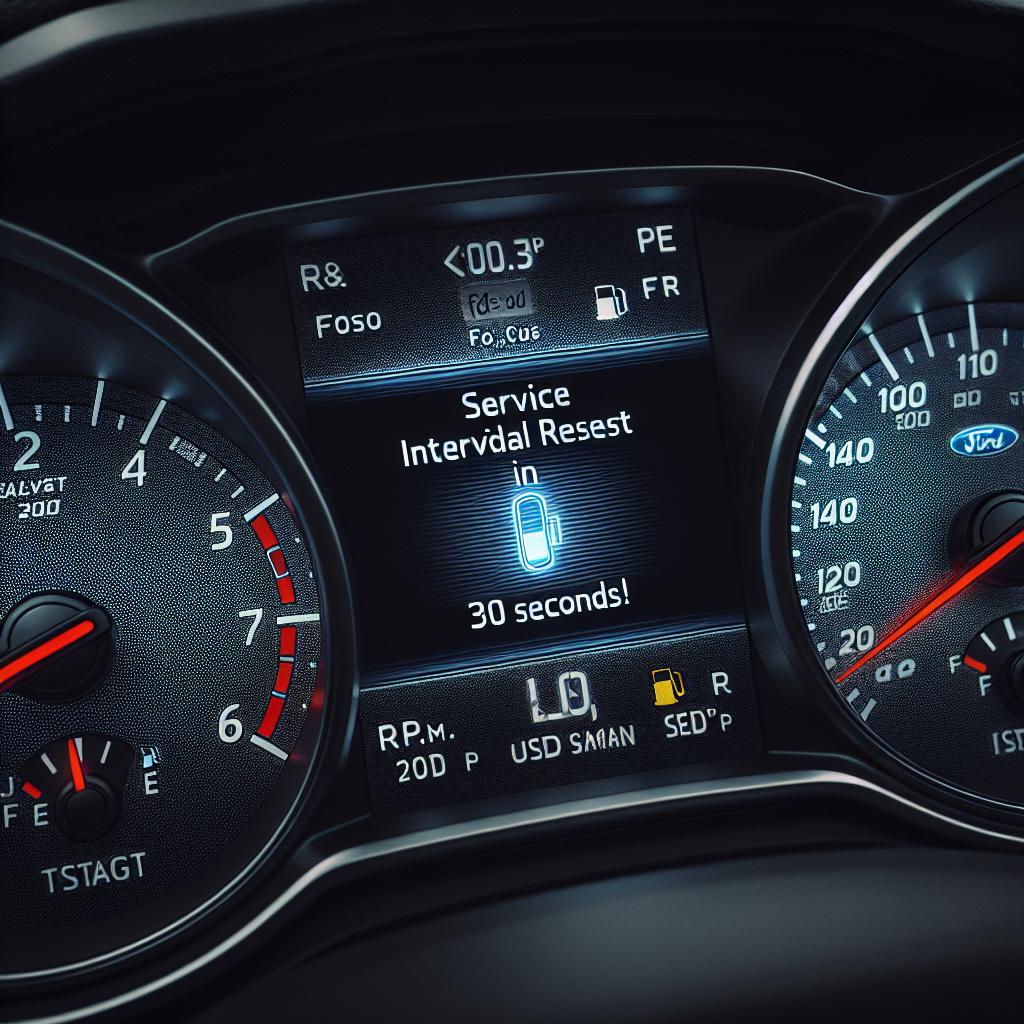 Jak snadno resetovat servisní interval