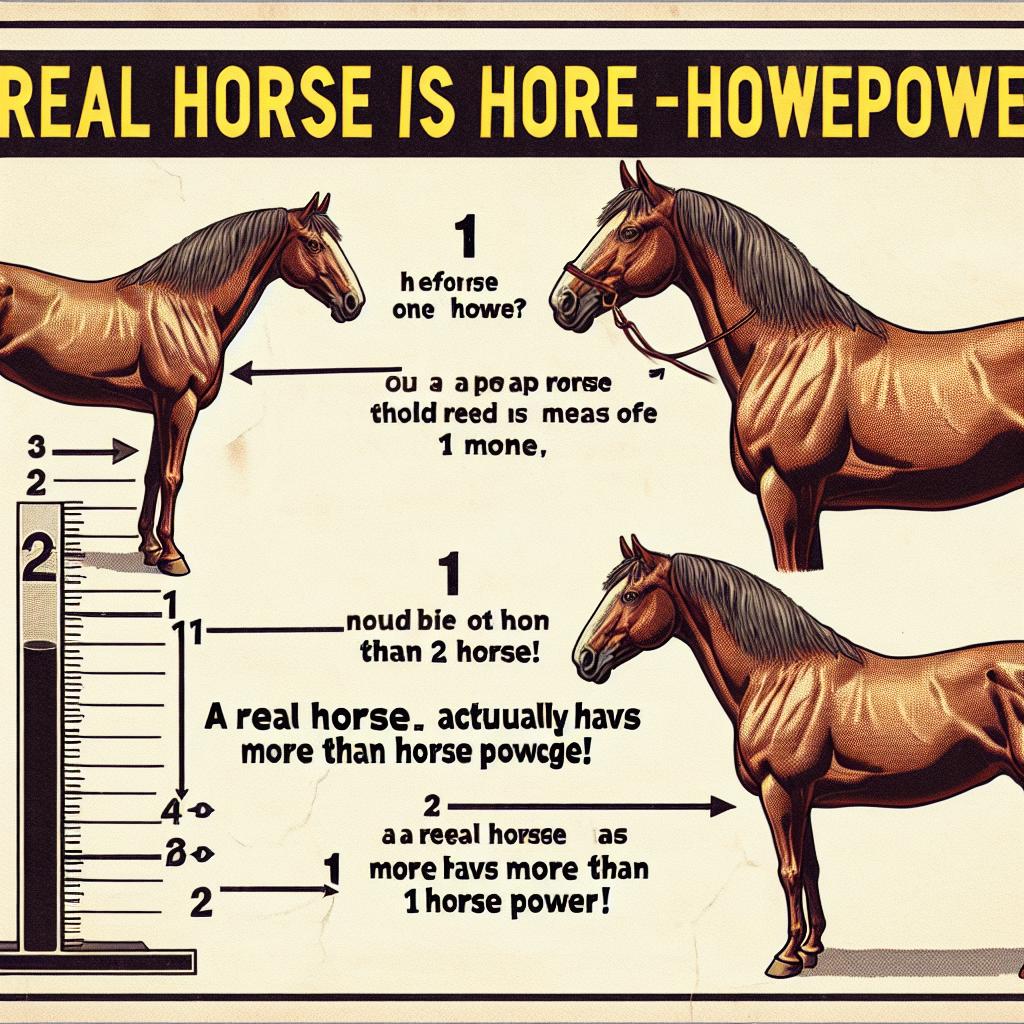 Jaká je průměrná síla skutečného koně
