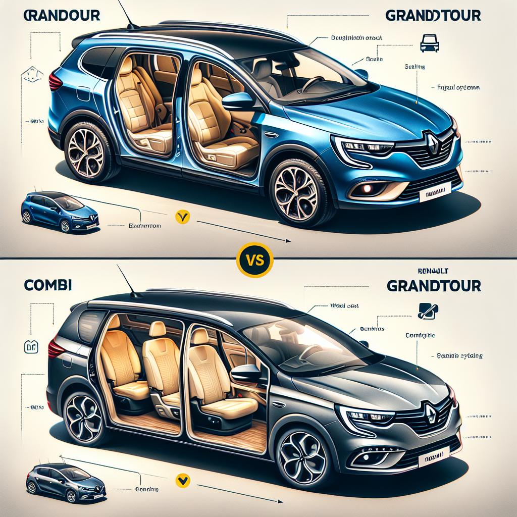 Renault Megane Grandtour vs. Combi: Klíčové rozdíly 2 Jak se liší Mega Grandtour a Combi
