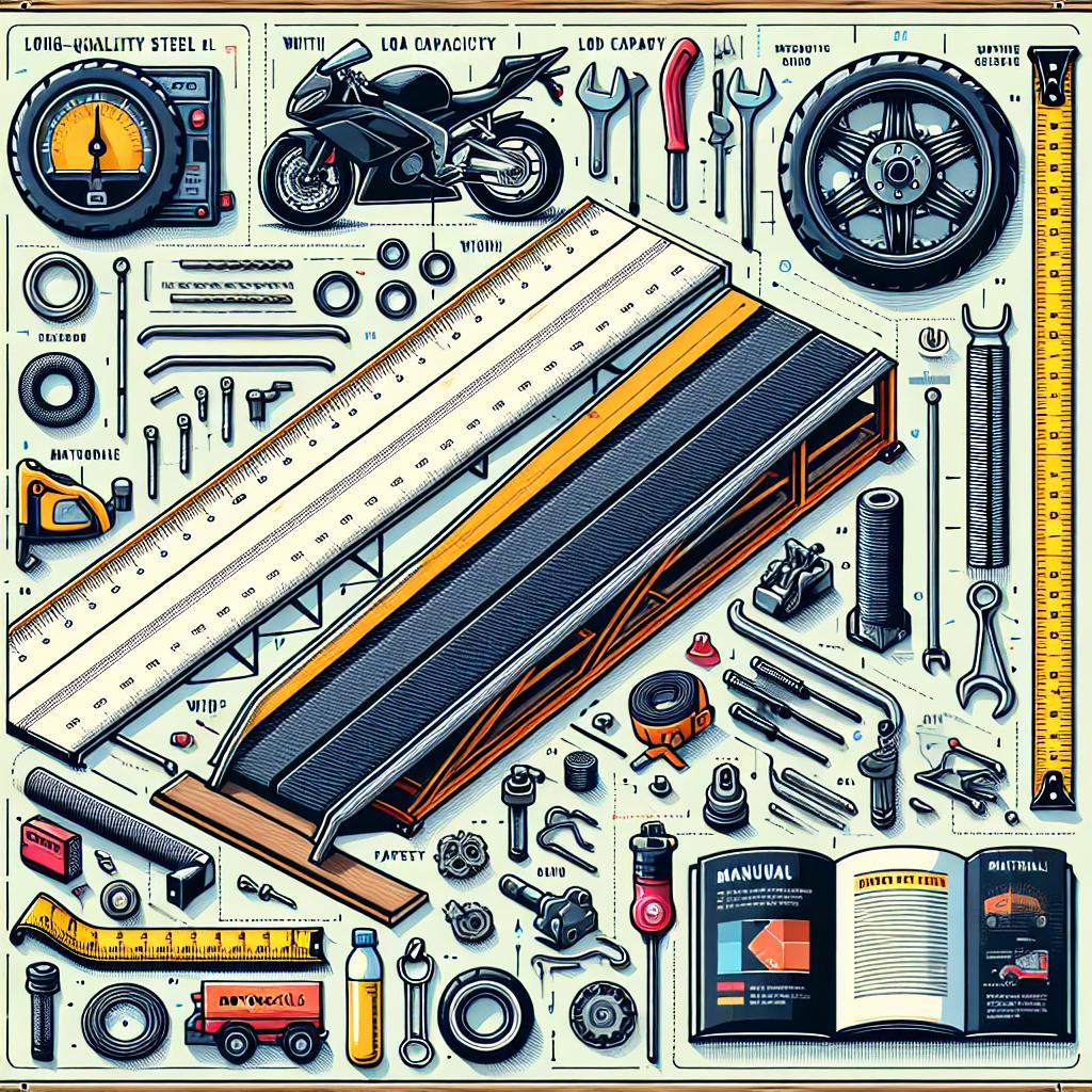 Klíčové faktory při výběru rampy na motorku
