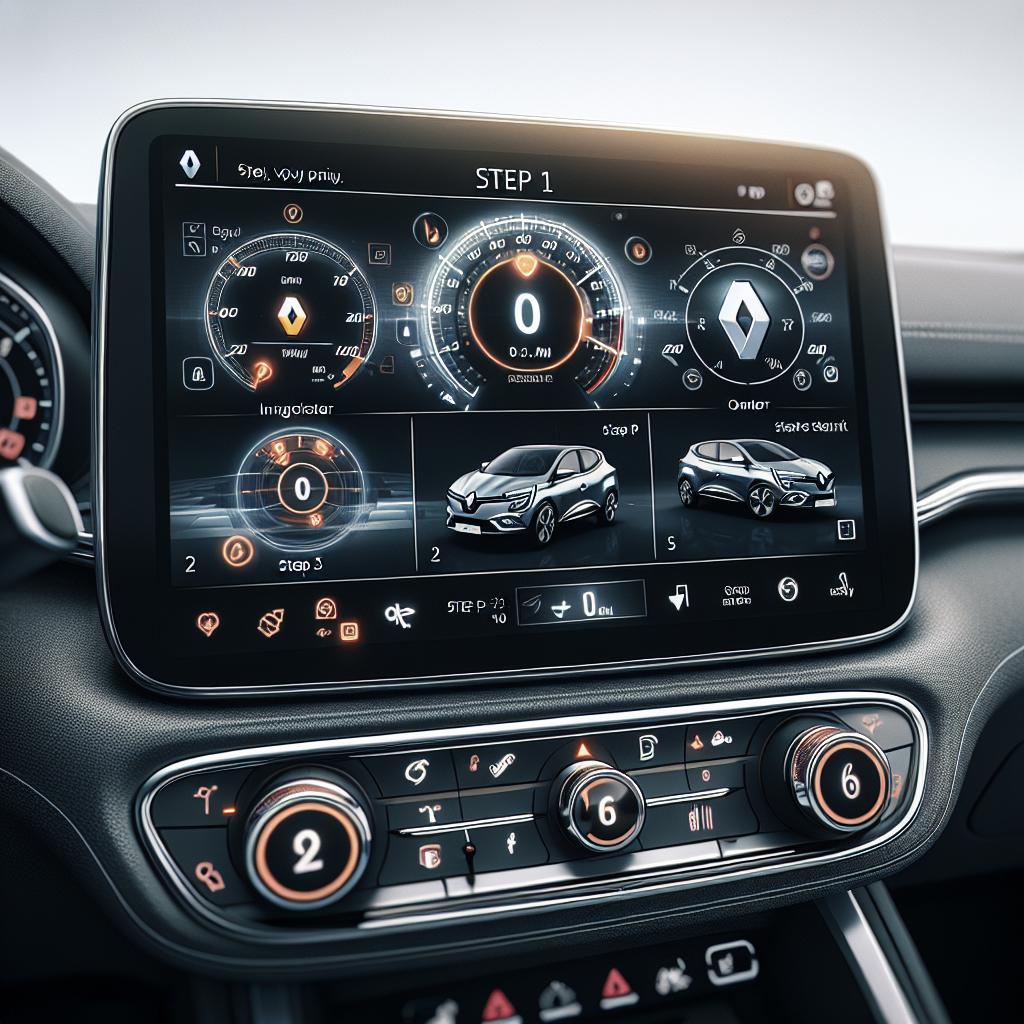 Otevření palubní desky Renault Megane