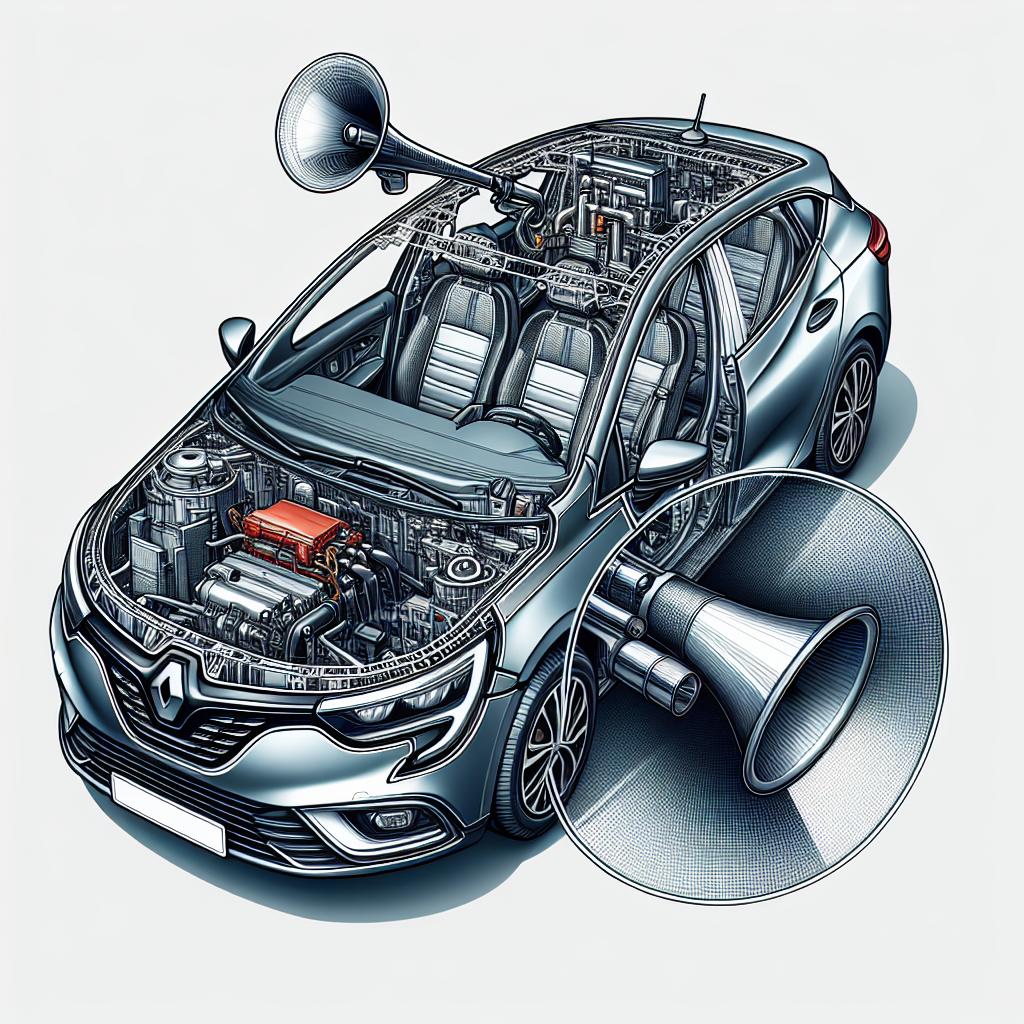 Přehled typů klaksonů Megane