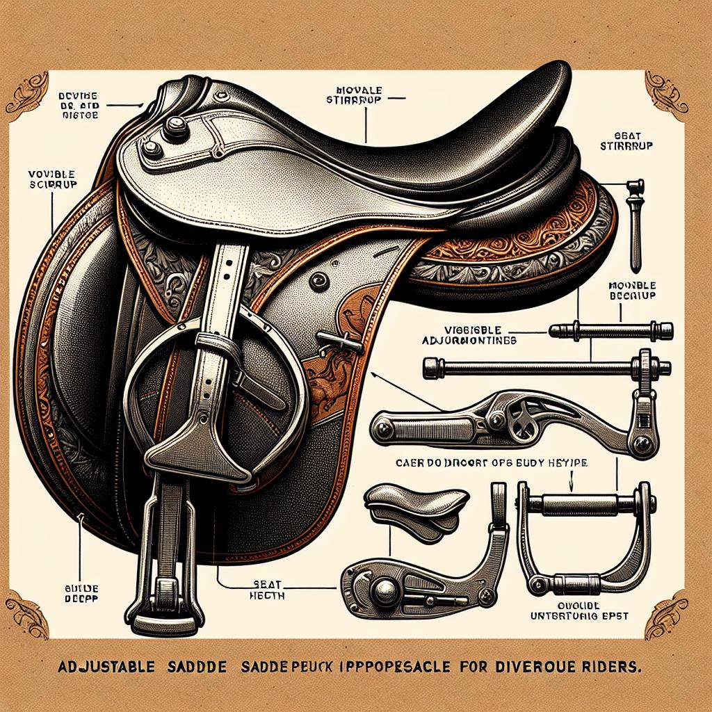 Nastavitelné sedlo: Přizpůsobení pro každého jezdce