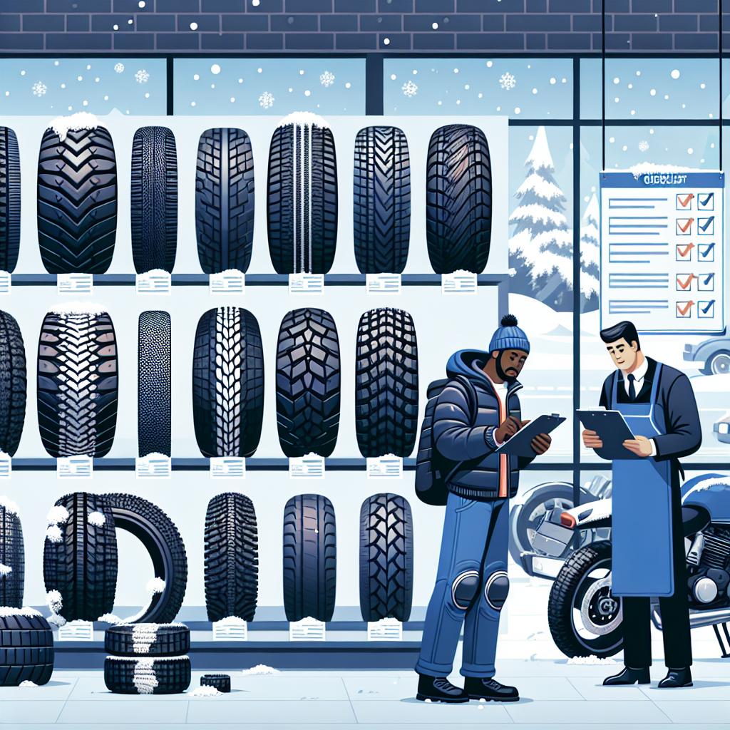 Jak vybrat správné zimní pneu na motorku pro vás