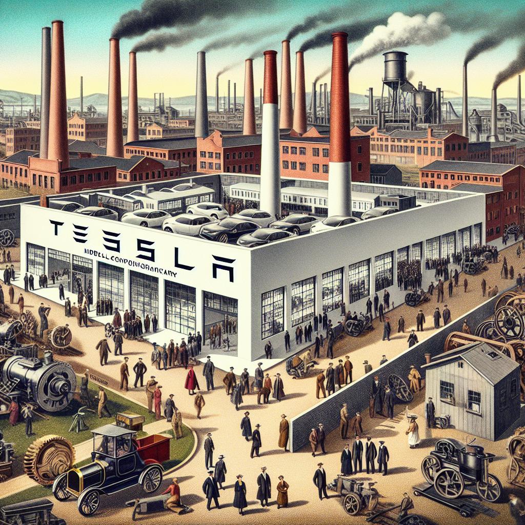 Jak Tesla transformuje průmyslová centra