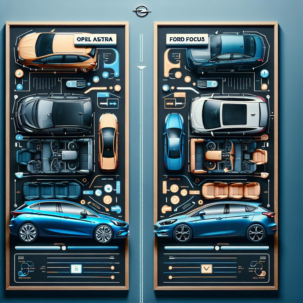 Opel‍ Astra vs. Ford Focus:‌ Úvodní pohled