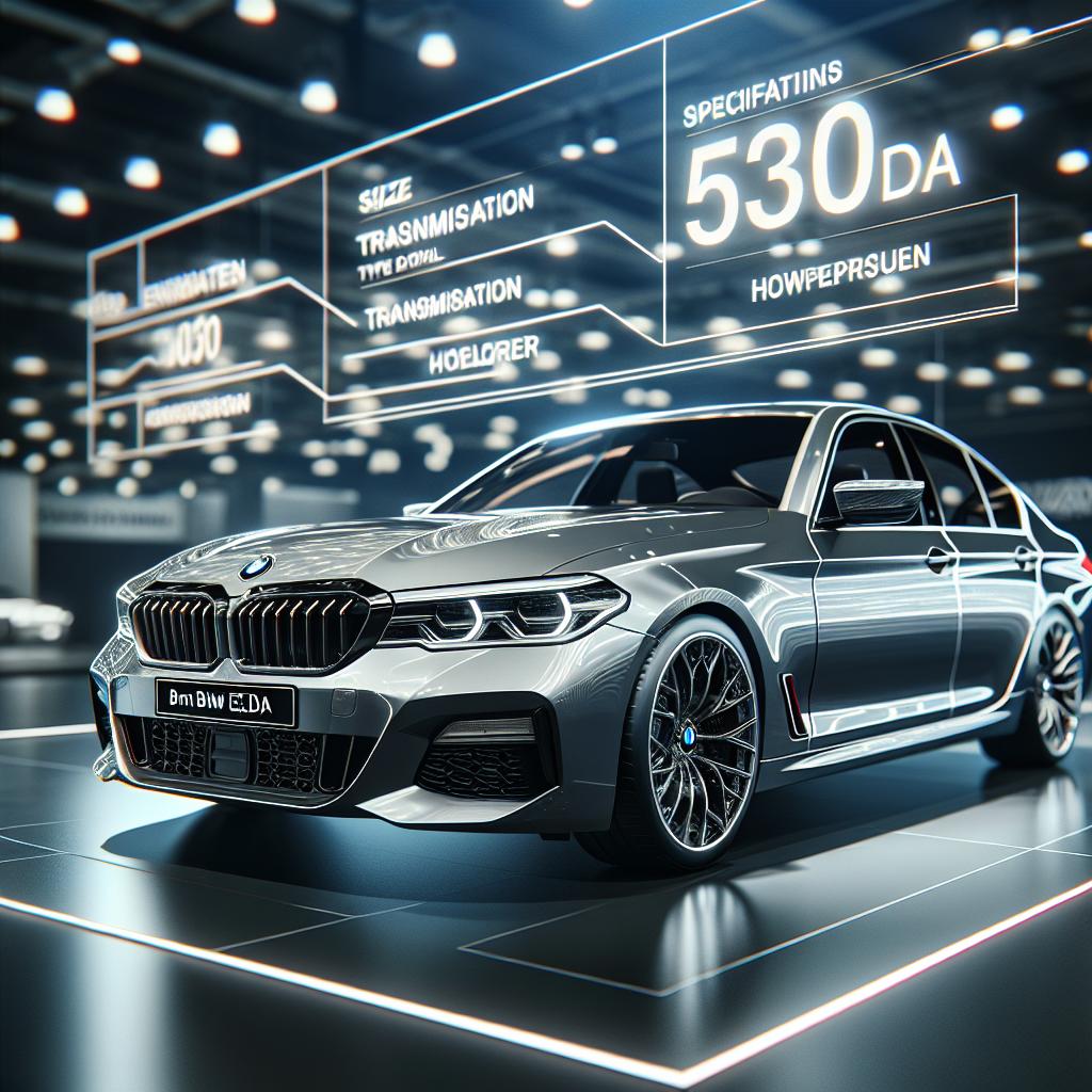 Technické specifikace modelu E60