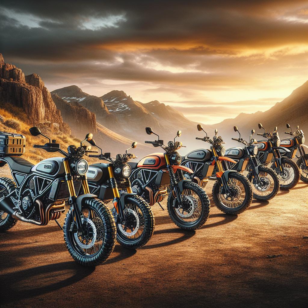 10 modelů Scrambler ideálních pro dobrodružství