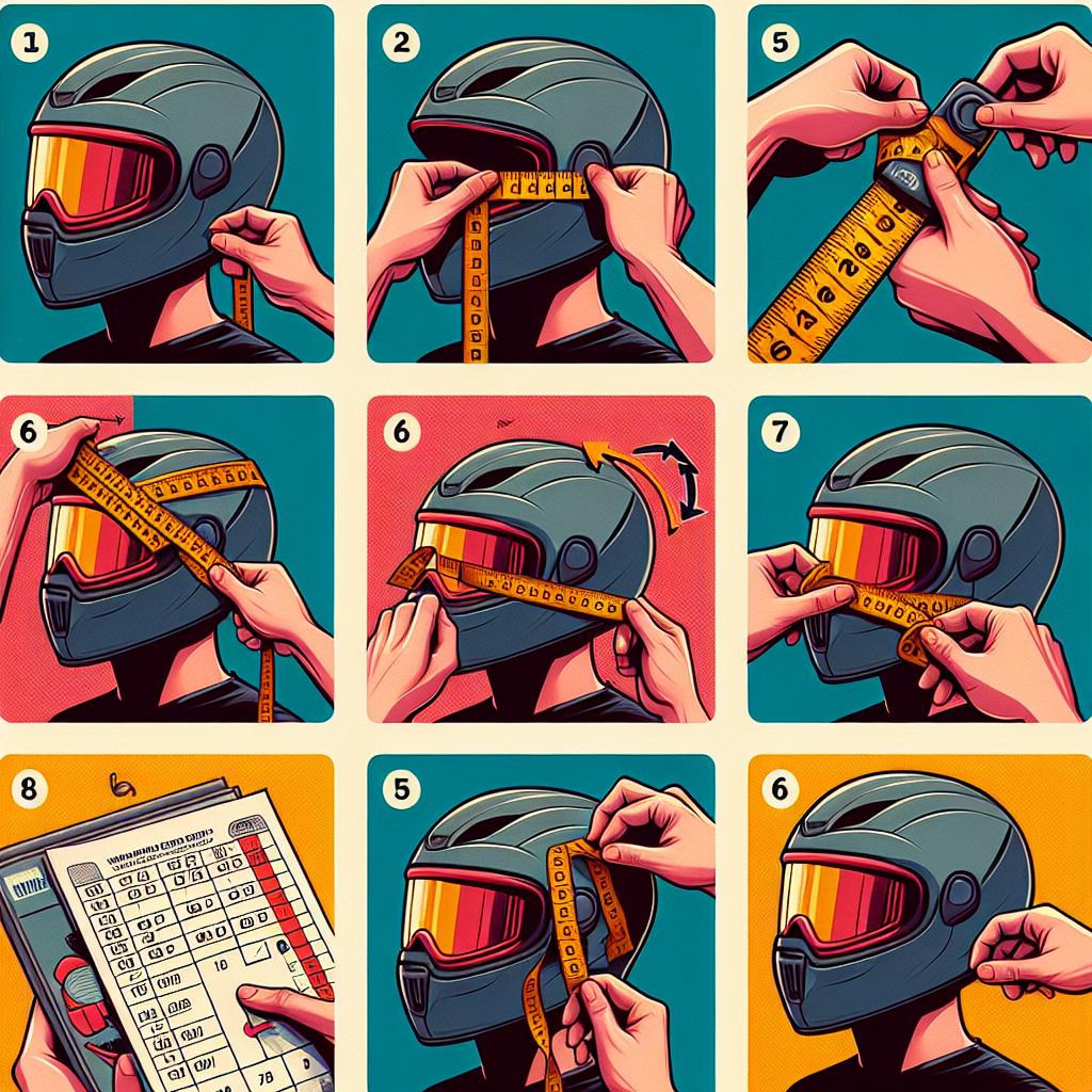 Jak vybrat správnou velikost helmy