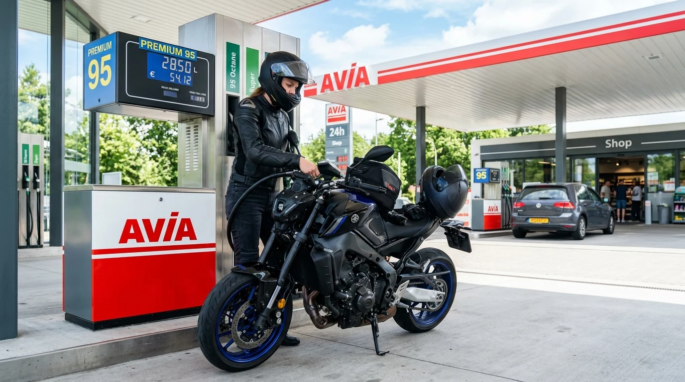 Super Natural 95 vs prémiový benzín 98/100: Vyplatí se prémiové palivo do motorky a auta? 1 Super Natural 95 premiovy benzin recenze